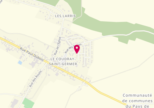Plan de Résidence Pour Personnes Agées, 1 Résidence Personnes Agées, 60850 Le Coudray-Saint-Germer