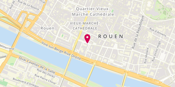 Plan de Domusvi Domicile Rouen, 101 Rue du Général Leclerc, 76000 Rouen