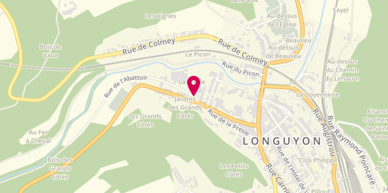 Plan de Maison de Retraite Louis Quinquet, 29 Rue Louis Quinquet, 54260 Longuyon