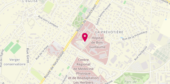 Plan de Ehpad Korian Villa Saint Do, 125 avenue du Maréchal Juin, 76230 Bois-Guillaume