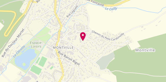 Plan de Résidence Autonomie Judith Dutheil, 93 chemin de Petit Cardonville, 76710 Montville