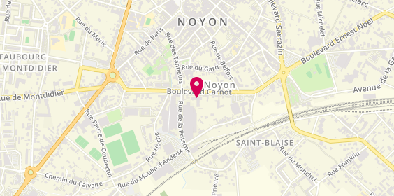 Plan de Residence du Dr Hallot, 48 Boulevard Carnot, 60400 Noyon
