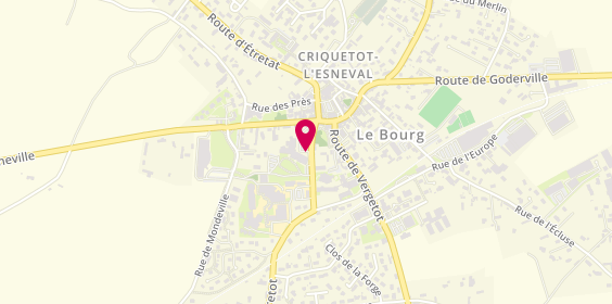Plan de Centre Jean Vanier, 4 Route Turretot, 76280 Criquetot-l'Esneval