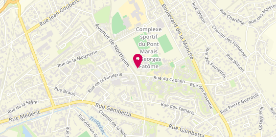 Plan de Domitys le Phare d'Argent, 15 Rue du Caplain, 50110 Cherbourg-en-Cotentin