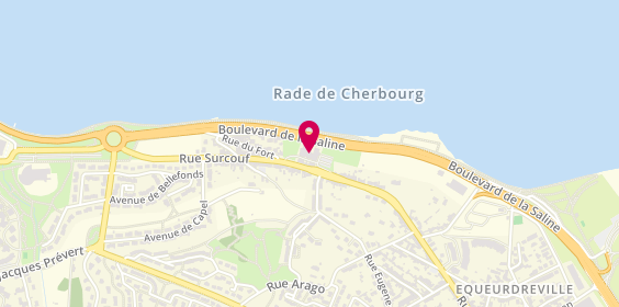 Plan de Korian la Goélette, 34 Rue Surcouf, 50120 Cherbourg-en-Cotentin