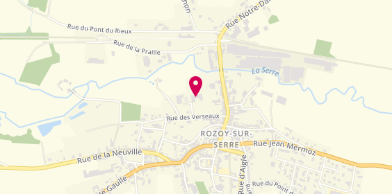 Plan de Résidence-retraite MBV - Hélisende, Cour des Prés
54 Rue de la Place, 02360 Rozoy-sur-Serre