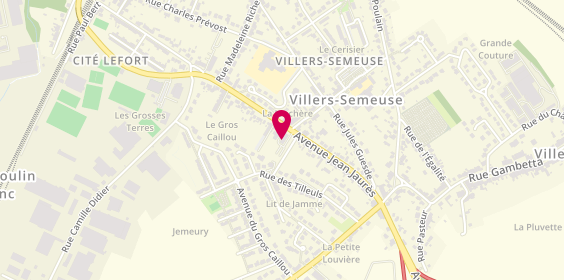 Plan de Résidence du Docteur l'Hoste, 33 avenue Jean Jaurès, 08000 Villers-Semeuse