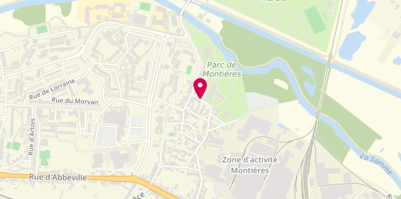 Plan de Ehpad Chateau de Montieres, 162 Rue Baudoin d'Ailly, 80000 Amiens