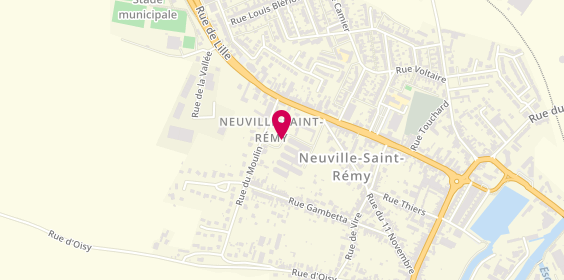 Plan de Ehpad Residences Les Edelweiss, 185 Rue de Lille, 59554 Neuville-Saint-Rémy