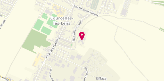 Plan de Résidence la Chaumière de la Grande Ture, 6 Rue Peugniez, 62970 Courcelles-lès-Lens