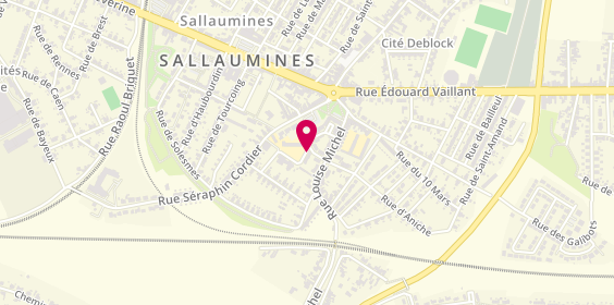 Plan de Logement Foyer Rest J Duclos, Rue Simons, 62430 Sallaumines