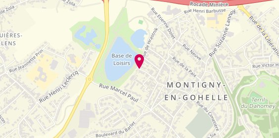 Plan de Logem.foyer Rest P.A B Frachon, 13 Rue parc, 62640 Montigny-en-Gohelle