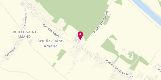 Plan de Les Quatre Vents, 30 Route d'Hergnies, 59199 Bruille-Saint-Amand