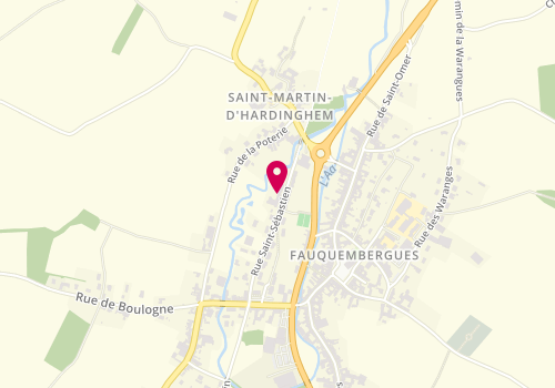 Plan de MARPA des 2 Vallées, 17 Rue Saint-Sébastien, 62560 Fauquembergues