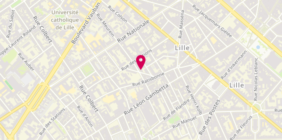 Plan de EHPAD Edilys, 37 Rue Meurein, 59800 Lille