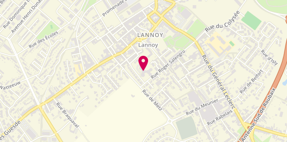 Plan de Résidence Les Orchidées Lannoy, 15 Rue Saint-Jacques, 59390 Lannoy