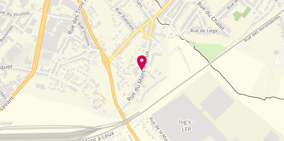Plan de Lgt Foyer Residence le Touquet, 437 Rue Mont à Leux, 59150 Wattrelos